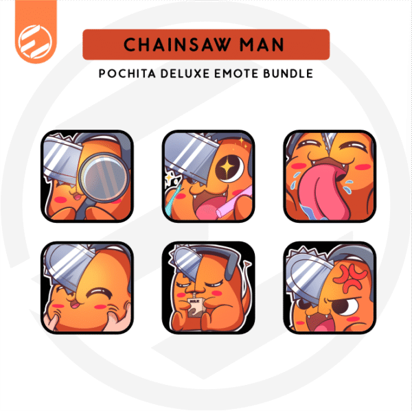 [Chainsaw Man] Pochita Emote Bundle