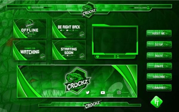 [Stream Asset] Swampland Stream Package