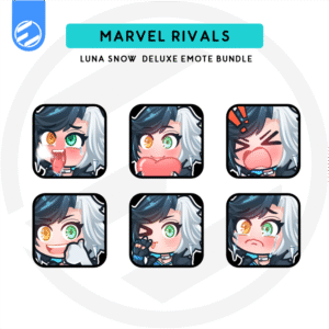 [Marvel Rivals] Luna Snow Emote Bundle