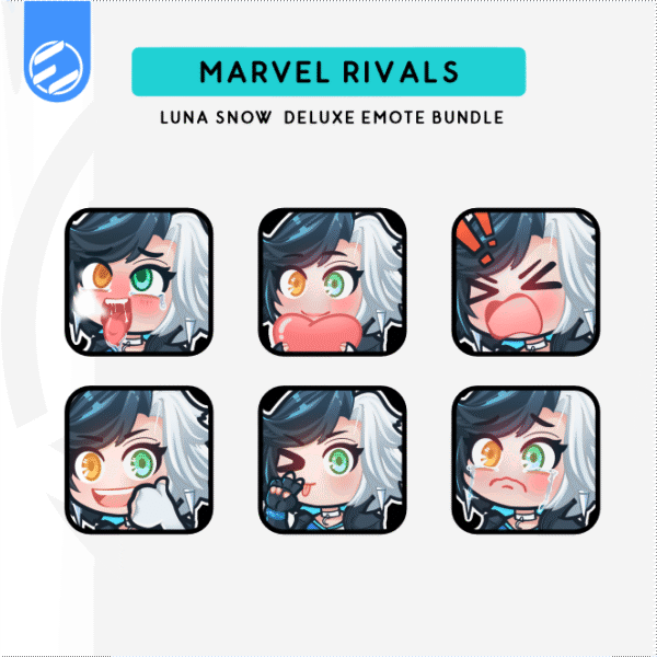 [Marvel Rivals] Luna Snow Emote Bundle
