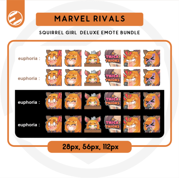 [Marvel Rivals] Squirrel Girl Emote Bundle - Image 2