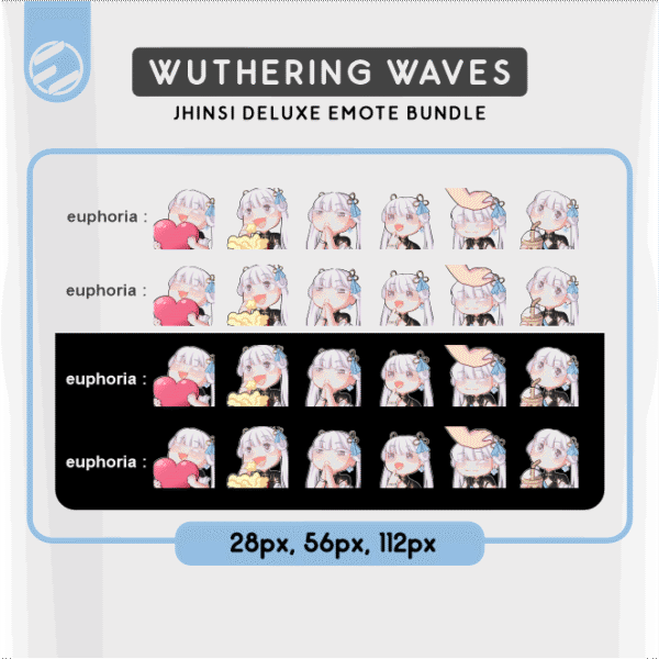[Wuthering Waves] Jhinsi Emote Bundle - Image 2